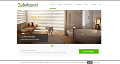 Desktop Screenshot of 3dedintorni.com